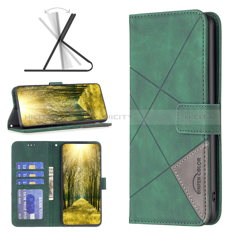 Funda de Cuero Cartera con Soporte Carcasa B08F para Samsung Galaxy M04