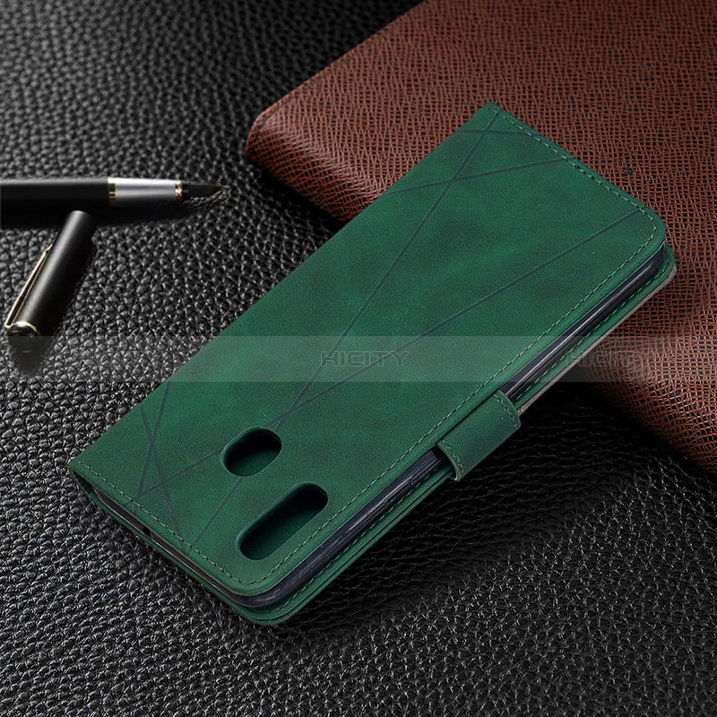 Funda de Cuero Cartera con Soporte Carcasa B08F para Samsung Galaxy M10S