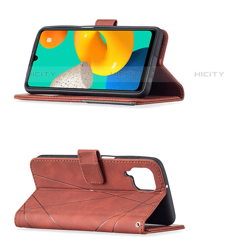 Funda de Cuero Cartera con Soporte Carcasa B08F para Samsung Galaxy M32 4G