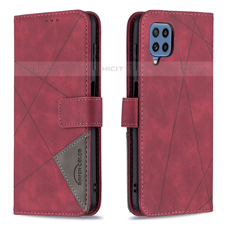 Funda de Cuero Cartera con Soporte Carcasa B08F para Samsung Galaxy M32 4G