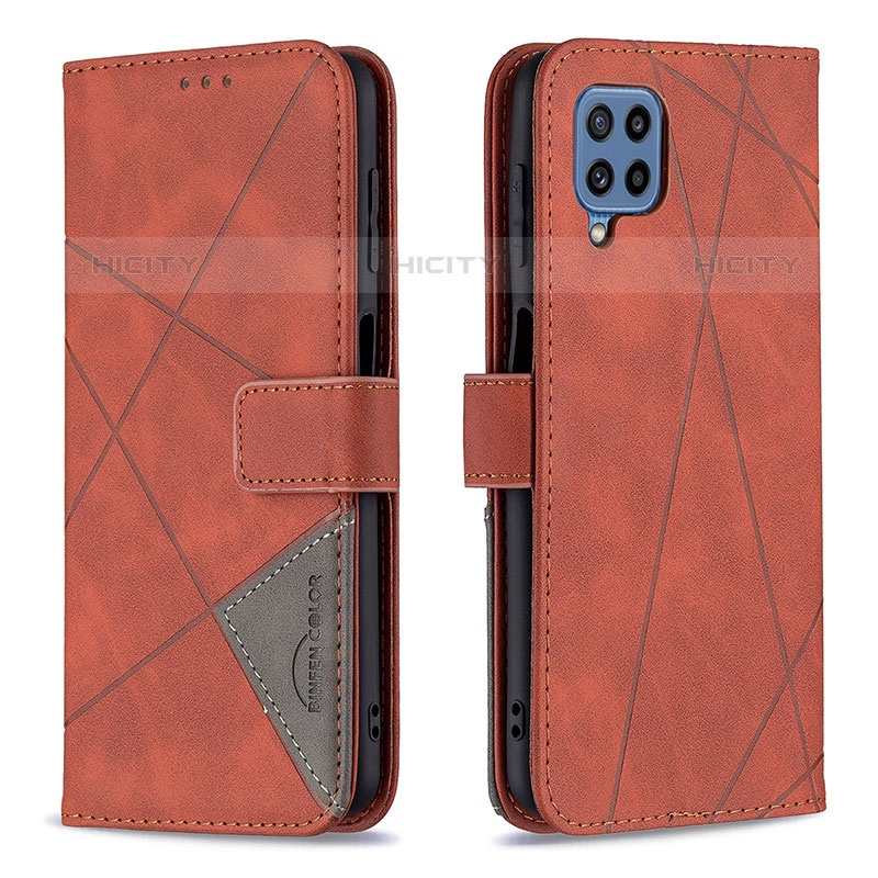 Funda de Cuero Cartera con Soporte Carcasa B08F para Samsung Galaxy M32 4G