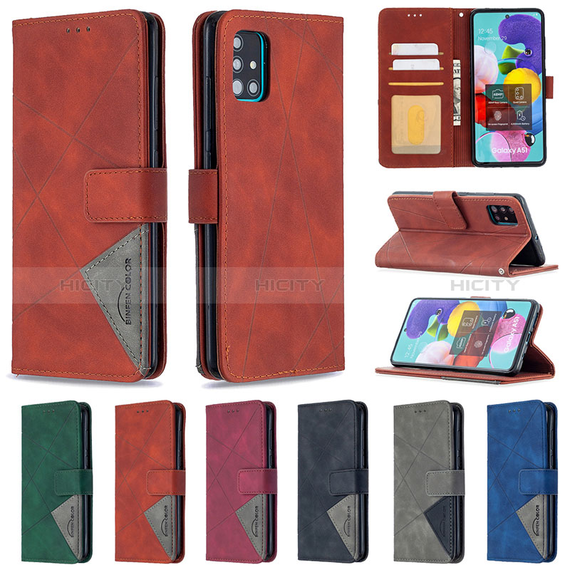 Funda de Cuero Cartera con Soporte Carcasa B08F para Samsung Galaxy M40S