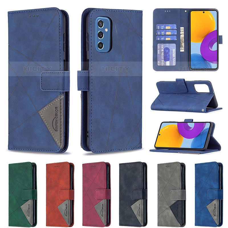 Funda de Cuero Cartera con Soporte Carcasa B08F para Samsung Galaxy M52 5G