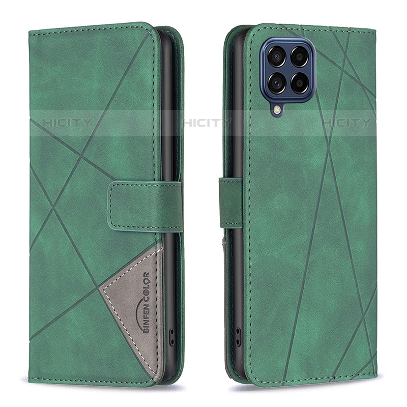 Funda de Cuero Cartera con Soporte Carcasa B08F para Samsung Galaxy M53 5G