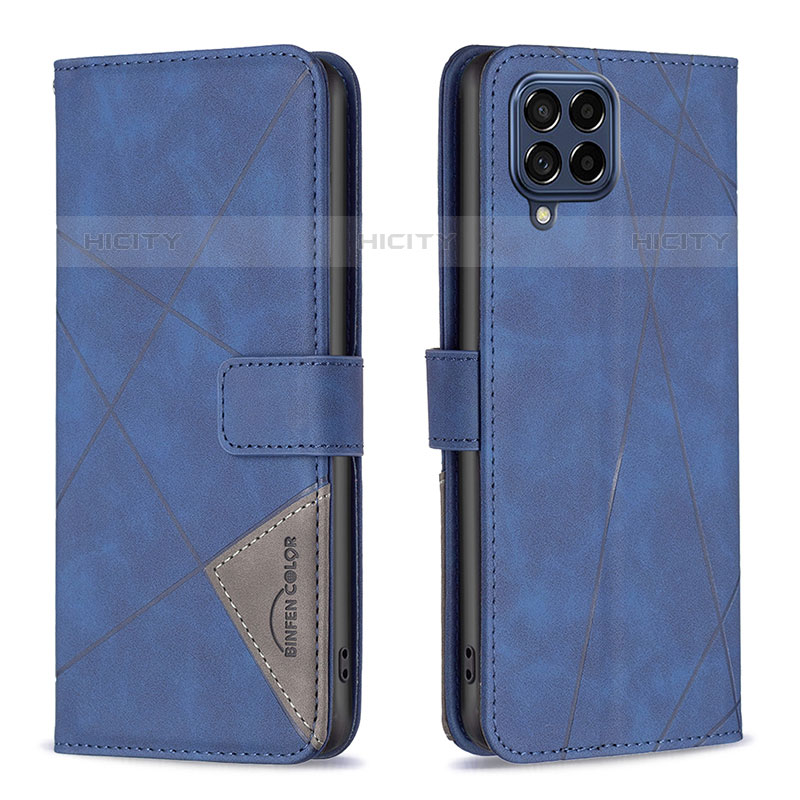 Funda de Cuero Cartera con Soporte Carcasa B08F para Samsung Galaxy M53 5G