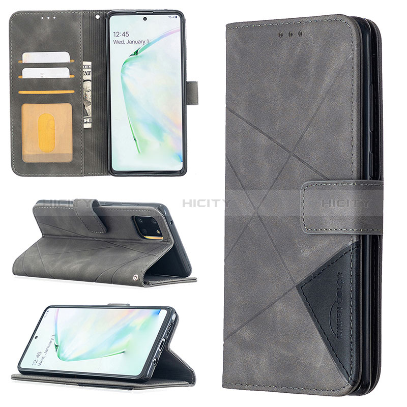 Funda de Cuero Cartera con Soporte Carcasa B08F para Samsung Galaxy Note 10 Lite