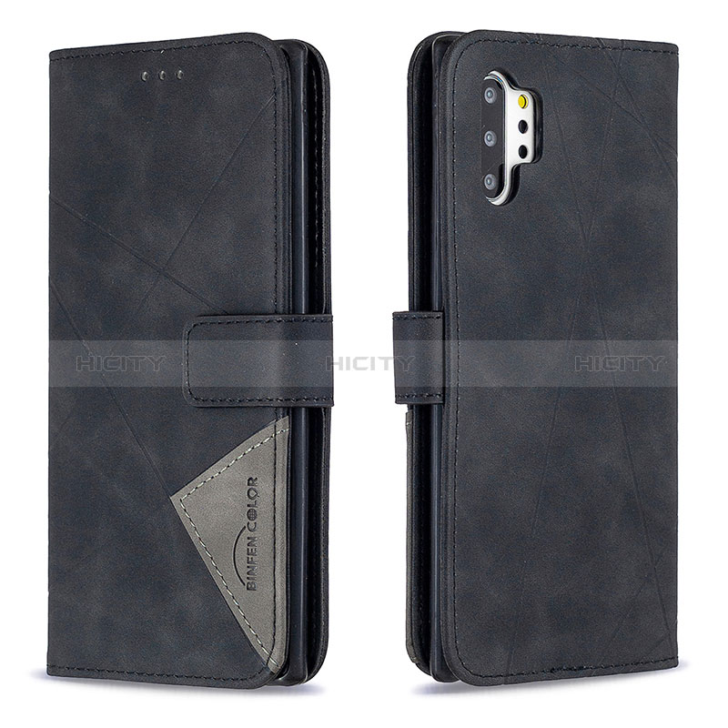 Funda de Cuero Cartera con Soporte Carcasa B08F para Samsung Galaxy Note 10 Plus 5G