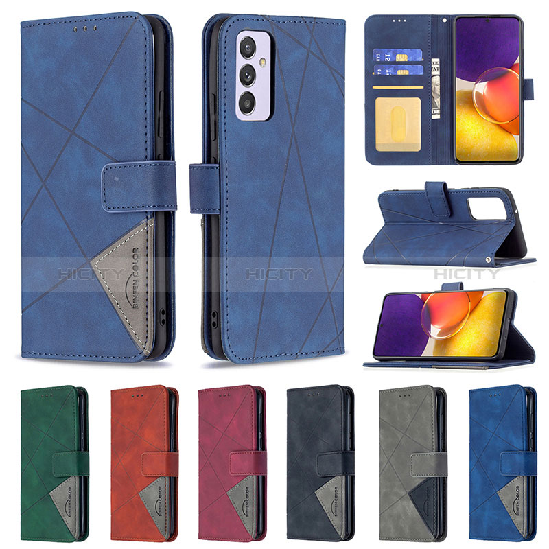 Funda de Cuero Cartera con Soporte Carcasa B08F para Samsung Galaxy Quantum2 5G