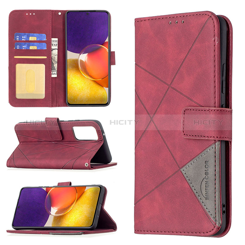 Funda de Cuero Cartera con Soporte Carcasa B08F para Samsung Galaxy Quantum2 5G