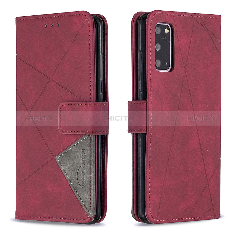 Funda de Cuero Cartera con Soporte Carcasa B08F para Samsung Galaxy S20 5G