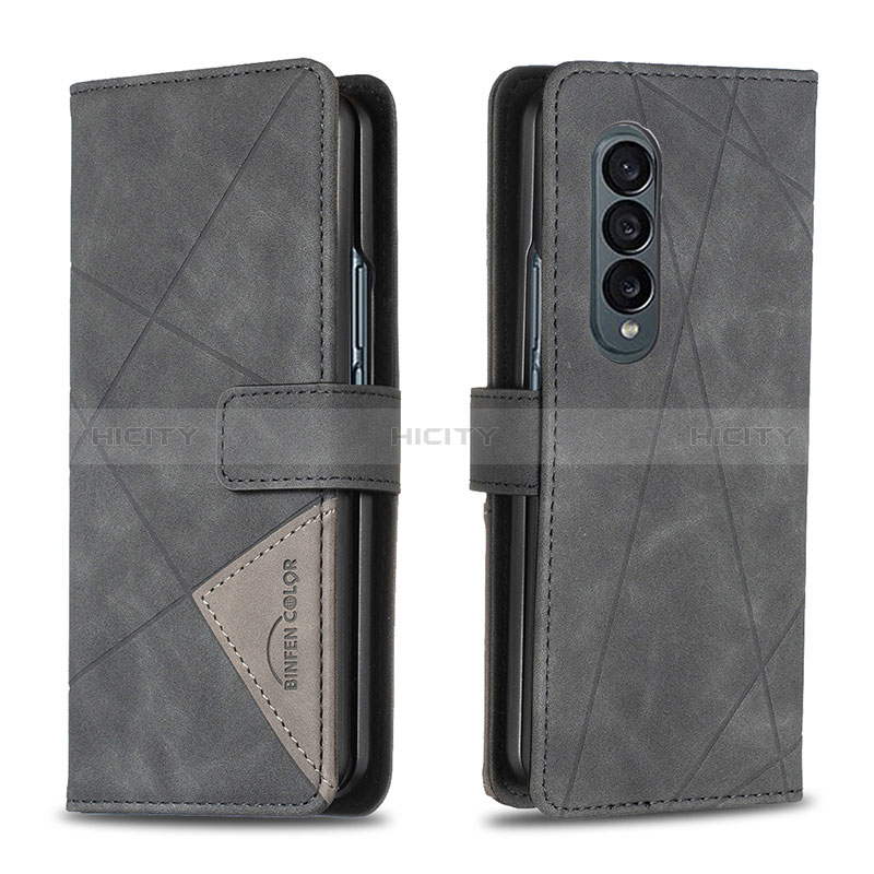 Funda de Cuero Cartera con Soporte Carcasa B08F para Samsung Galaxy Z Fold3 5G