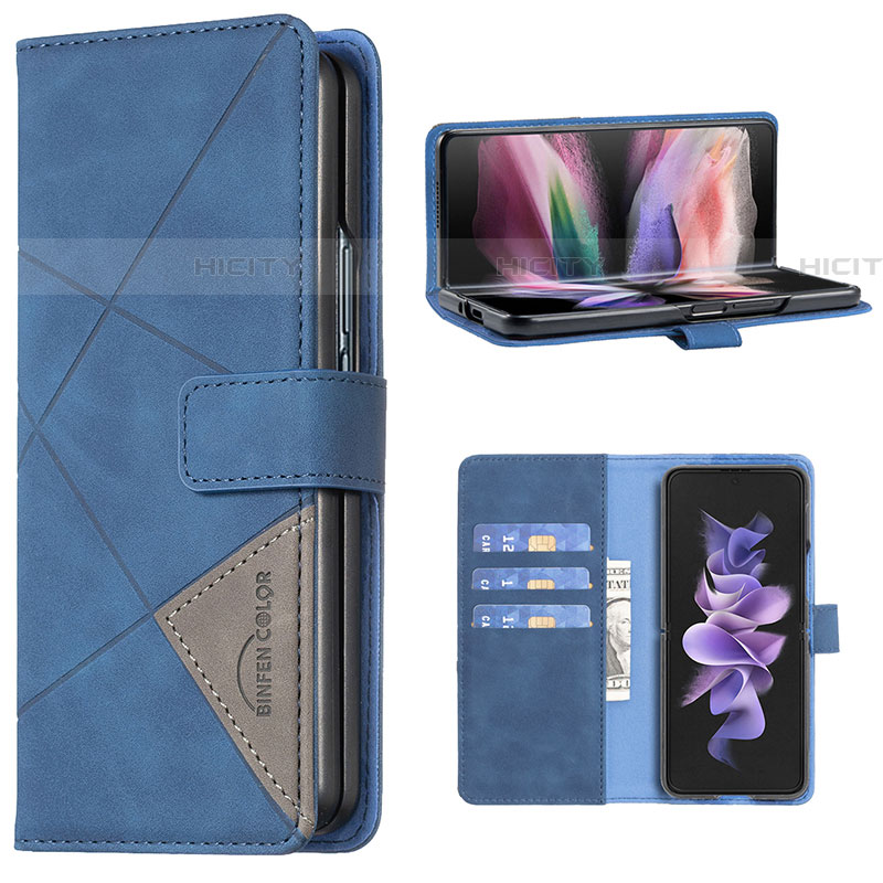 Funda de Cuero Cartera con Soporte Carcasa B08F para Samsung Galaxy Z Fold4 5G