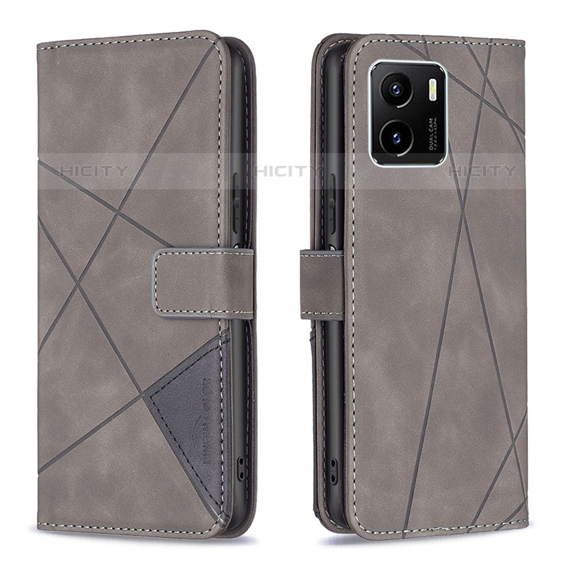 Funda de Cuero Cartera con Soporte Carcasa B08F para Vivo iQOO U5x