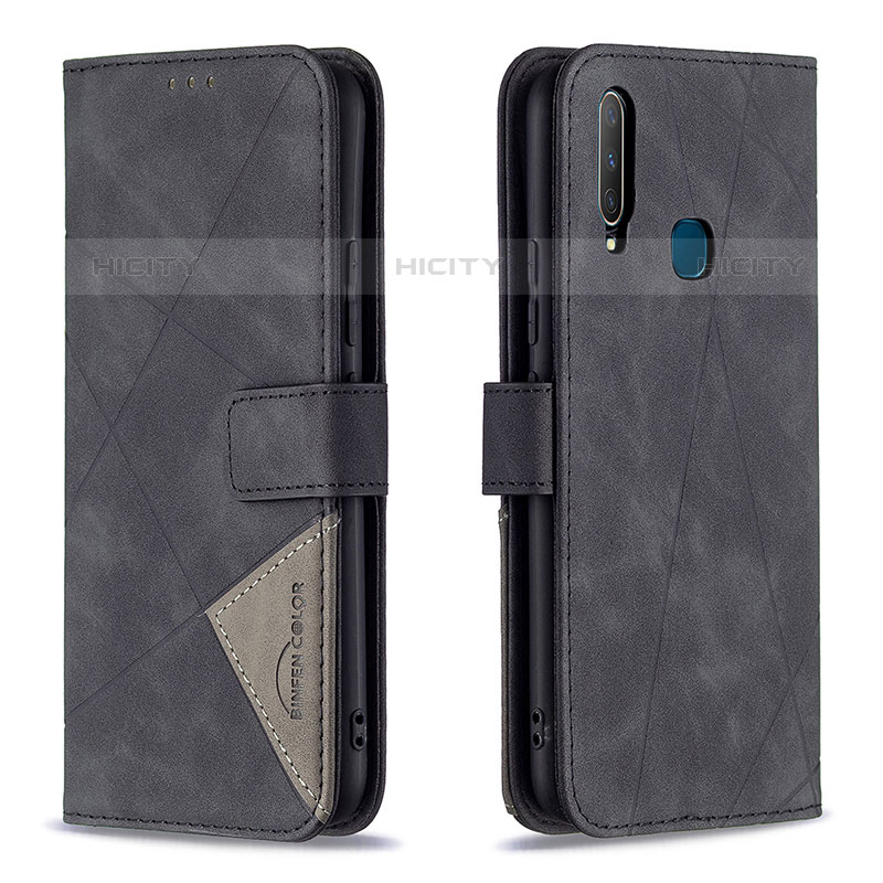 Funda de Cuero Cartera con Soporte Carcasa B08F para Vivo Y11