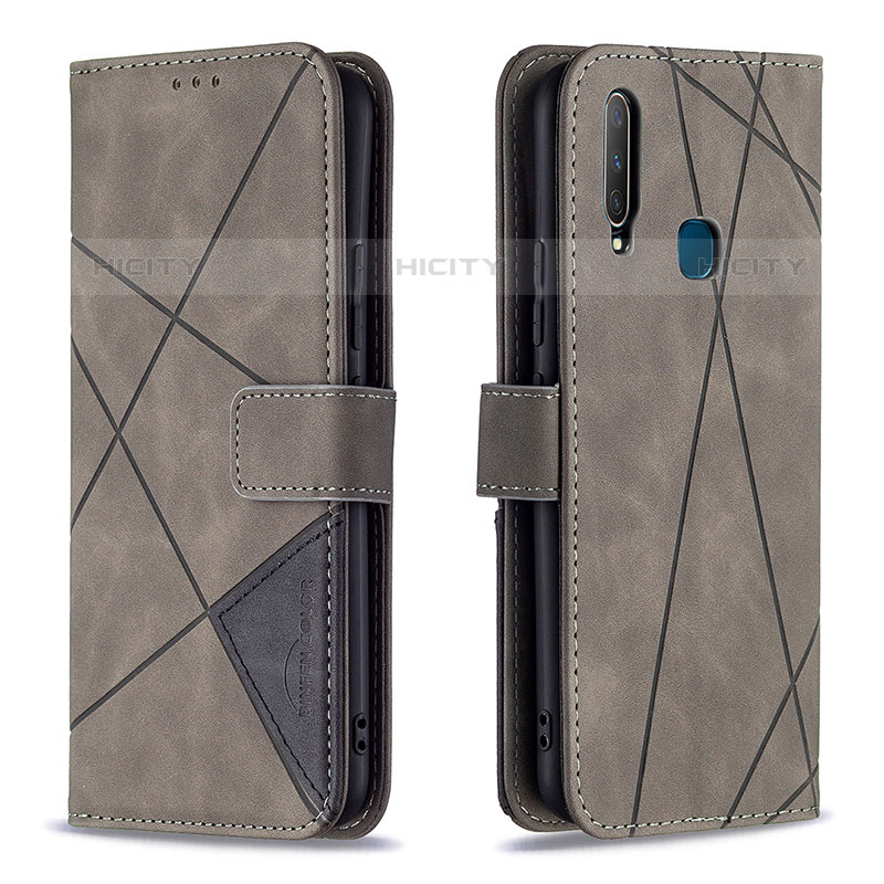 Funda de Cuero Cartera con Soporte Carcasa B08F para Vivo Y11