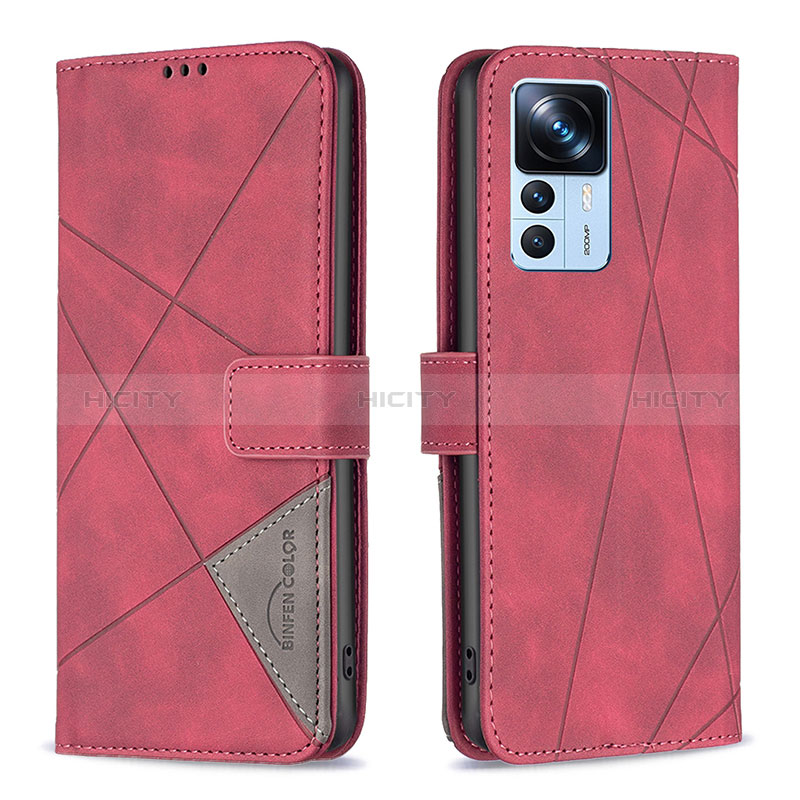 Funda de Cuero Cartera con Soporte Carcasa B08F para Xiaomi Mi 12T 5G