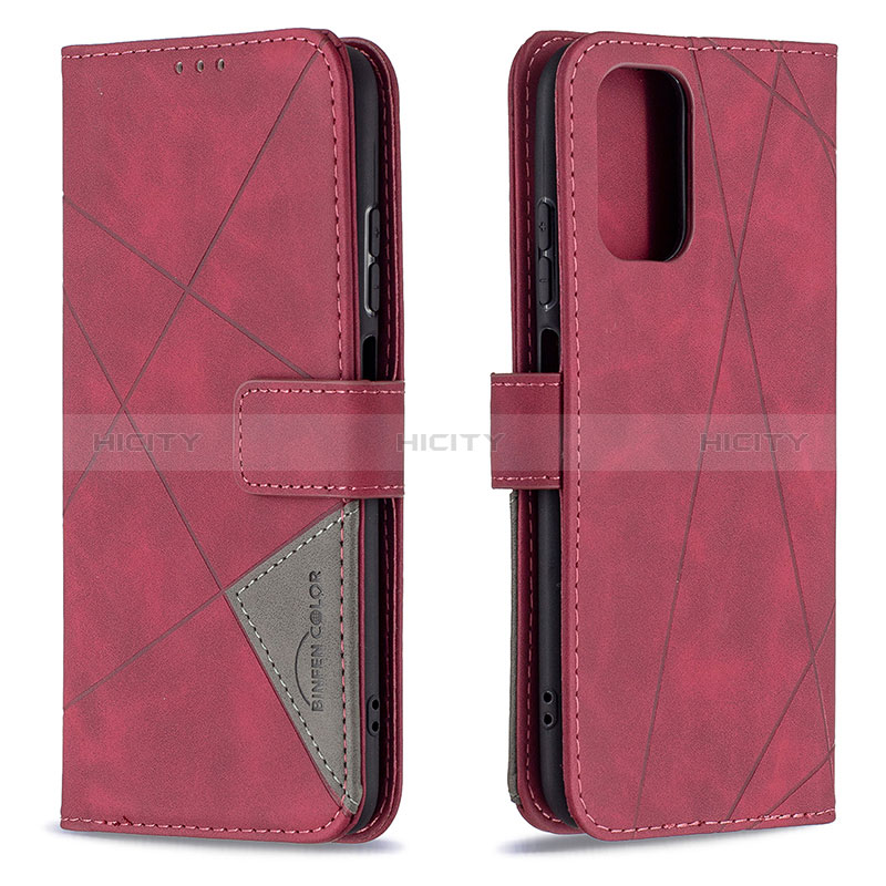 Funda de Cuero Cartera con Soporte Carcasa B08F para Xiaomi Poco M5S