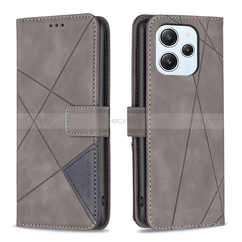 Funda de Cuero Cartera con Soporte Carcasa B08F para Xiaomi Redmi 12 4G