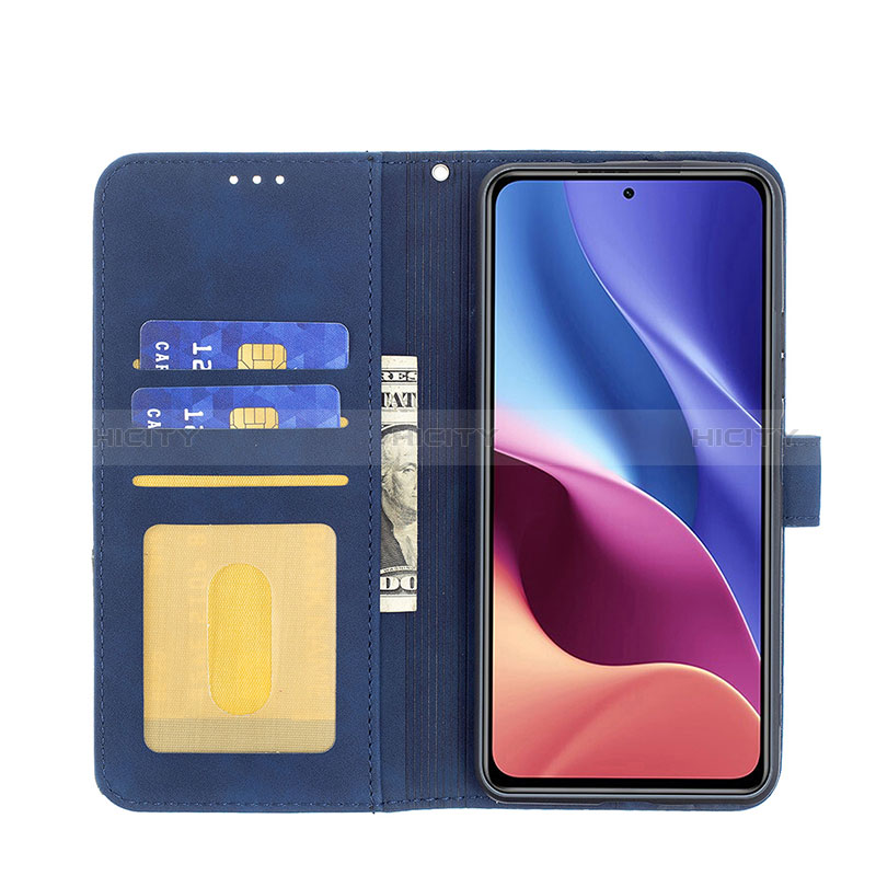 Funda de Cuero Cartera con Soporte Carcasa B08F para Xiaomi Redmi K40 5G