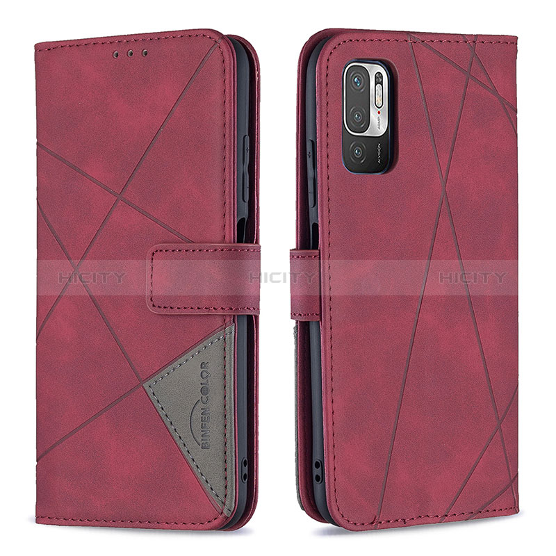 Funda de Cuero Cartera con Soporte Carcasa B08F para Xiaomi Redmi Note 10 5G