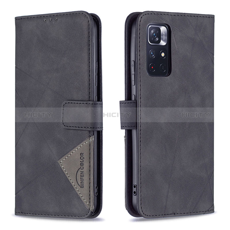 Funda de Cuero Cartera con Soporte Carcasa B08F para Xiaomi Redmi Note 11 5G