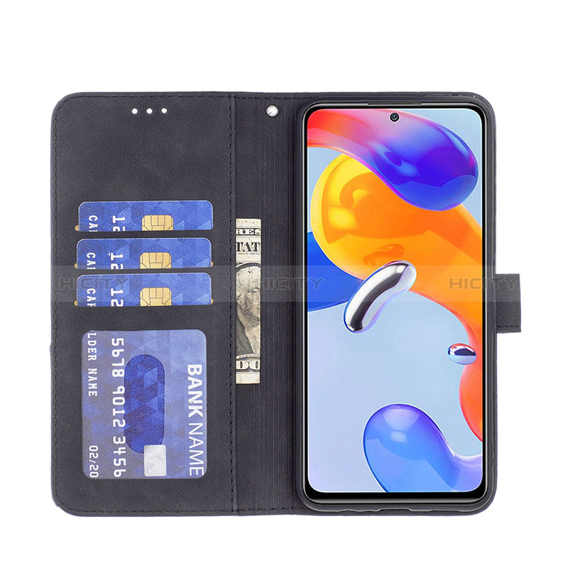 Funda de Cuero Cartera con Soporte Carcasa B08F para Xiaomi Redmi Note 11 Pro 4G