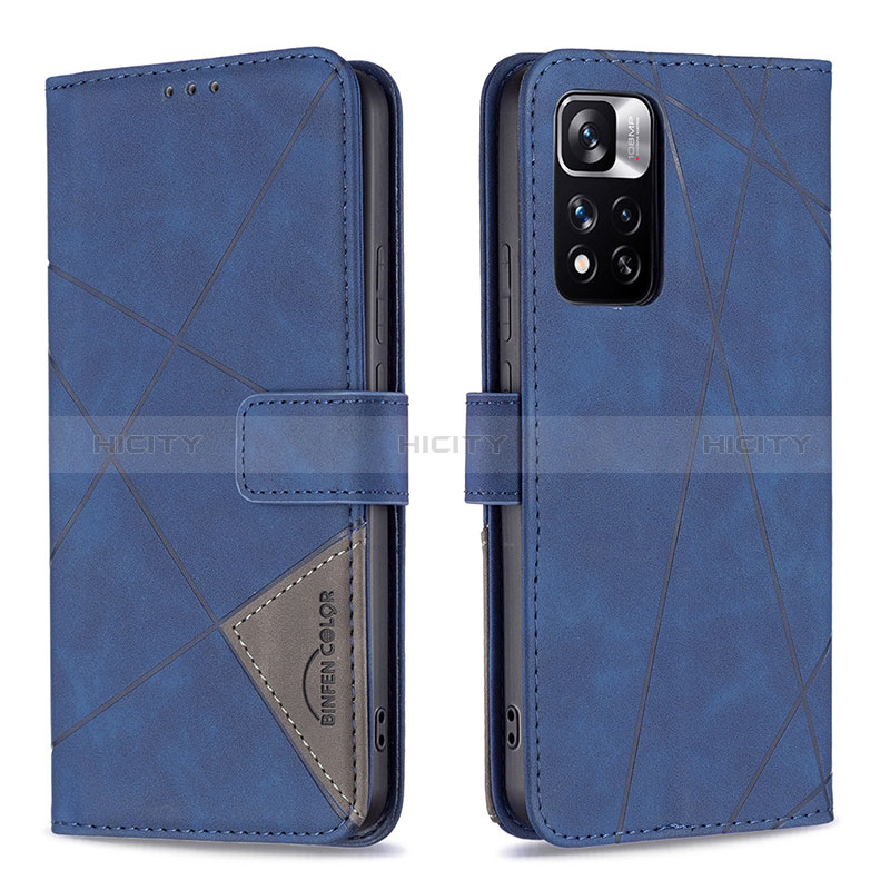 Funda de Cuero Cartera con Soporte Carcasa B08F para Xiaomi Redmi Note 11 Pro+ Plus 5G