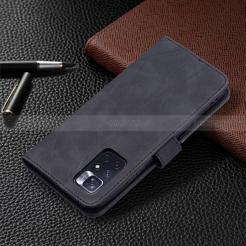 Funda de Cuero Cartera con Soporte Carcasa B08F para Xiaomi Redmi Note 11S 5G