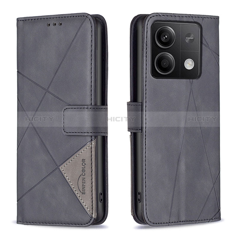 Funda de Cuero Cartera con Soporte Carcasa B08F para Xiaomi Redmi Note 13 5G