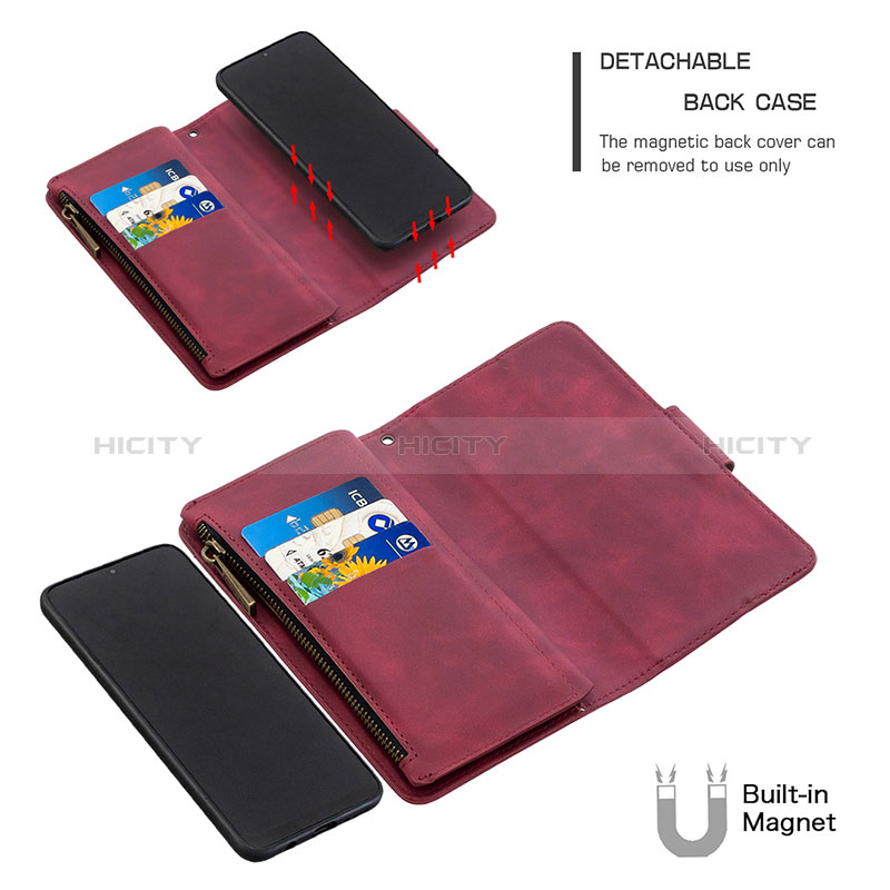 Funda de Cuero Cartera con Soporte Carcasa B09F para Samsung Galaxy A50