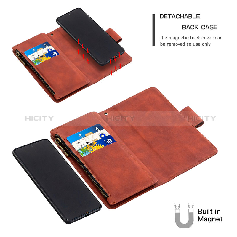 Funda de Cuero Cartera con Soporte Carcasa B09F para Samsung Galaxy S20 Plus 5G