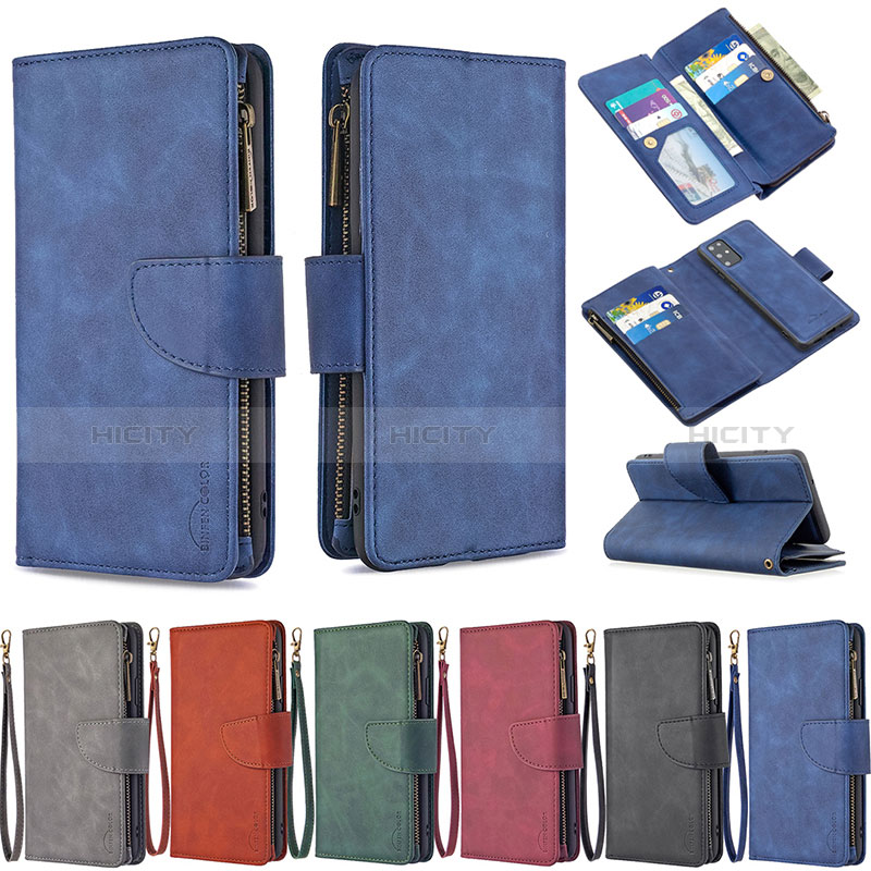 Funda de Cuero Cartera con Soporte Carcasa B09F para Samsung Galaxy S20 Plus 5G