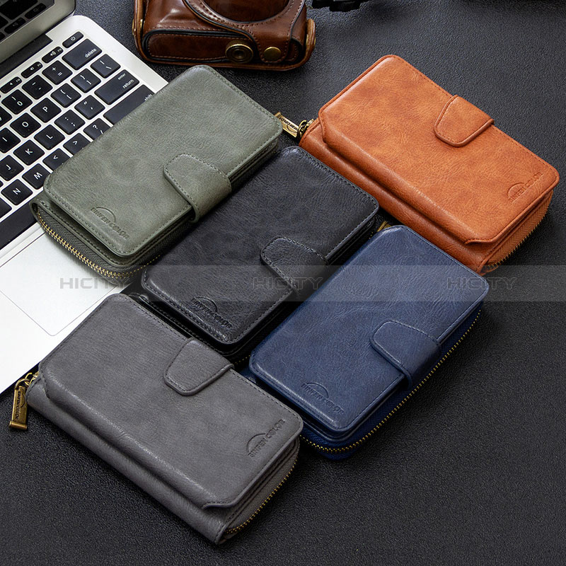 Funda de Cuero Cartera con Soporte Carcasa B10F para Samsung Galaxy A30S