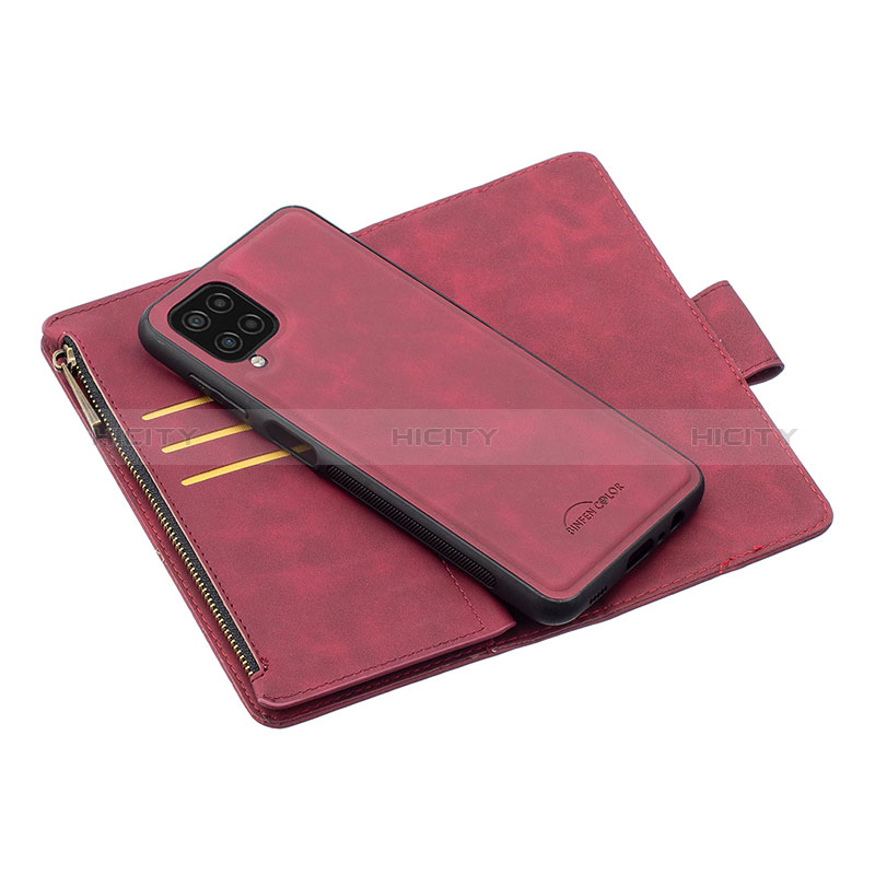 Funda de Cuero Cartera con Soporte Carcasa B10F para Samsung Galaxy M12