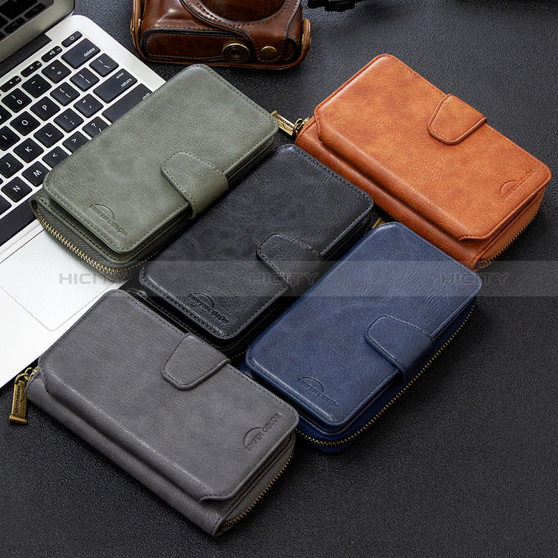 Funda de Cuero Cartera con Soporte Carcasa B10F para Samsung Galaxy Note 10 Lite