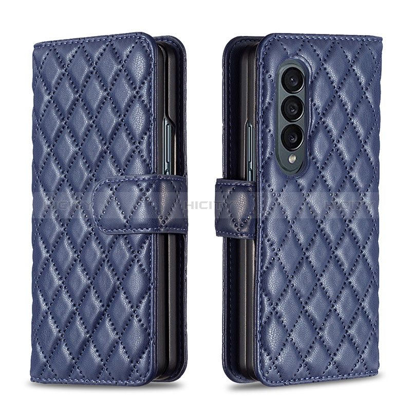 Funda de Cuero Cartera con Soporte Carcasa B10F para Samsung Galaxy Z Fold3 5G