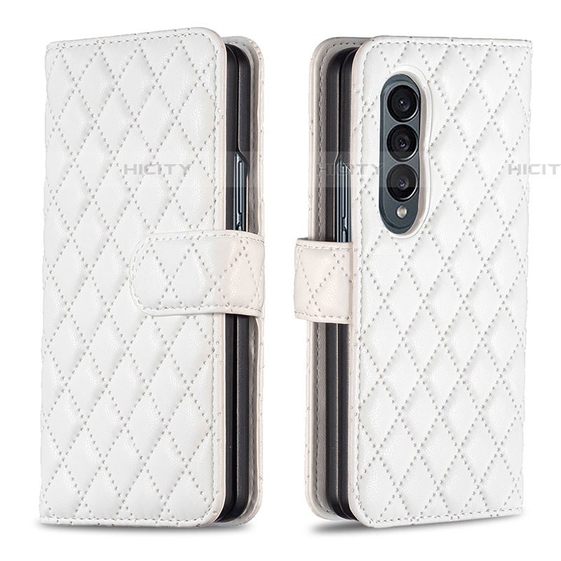 Funda de Cuero Cartera con Soporte Carcasa B10F para Samsung Galaxy Z Fold4 5G