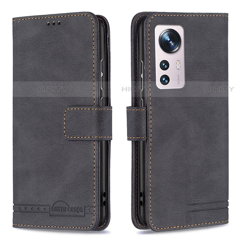 Funda de Cuero Cartera con Soporte Carcasa B10F para Xiaomi Mi 12X 5G