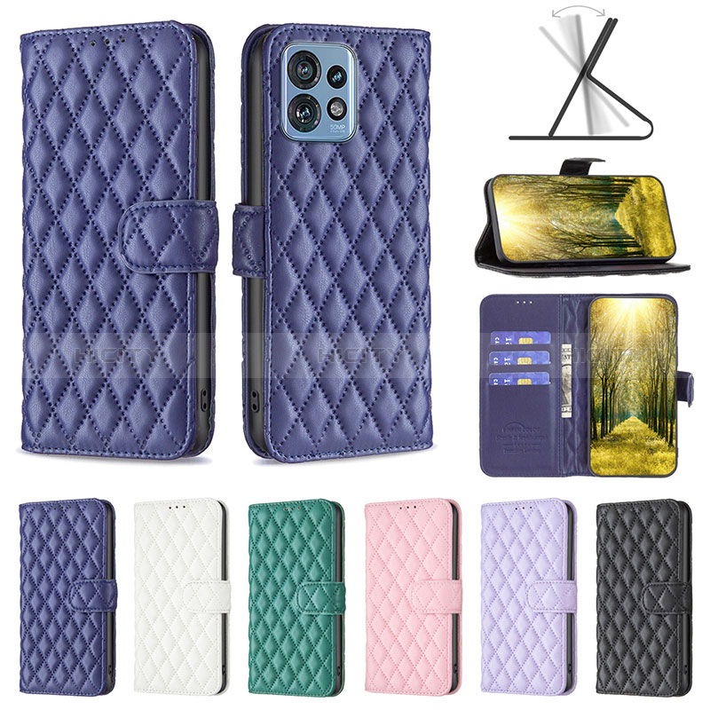 Funda de Cuero Cartera con Soporte Carcasa B11F para Motorola Moto Edge 40 Pro 5G