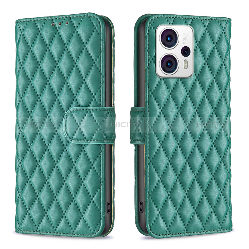 Funda de Cuero Cartera con Soporte Carcasa B11F para Motorola Moto G23