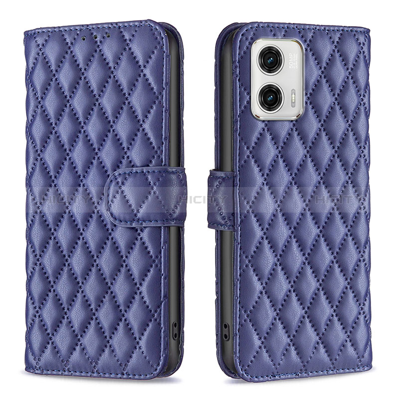 Funda de Cuero Cartera con Soporte Carcasa B11F para Motorola Moto G73 5G