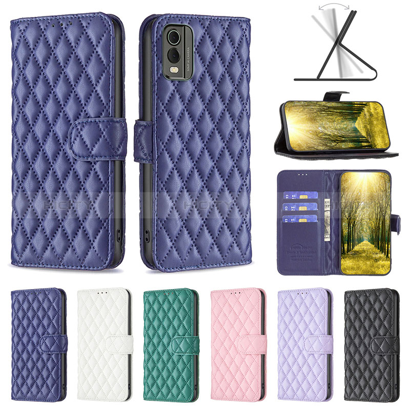 Funda de Cuero Cartera con Soporte Carcasa B11F para Nokia C210