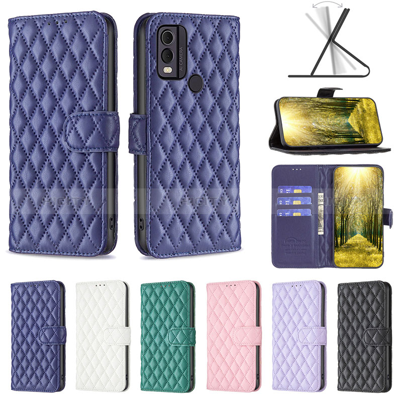 Funda de Cuero Cartera con Soporte Carcasa B11F para Nokia C22