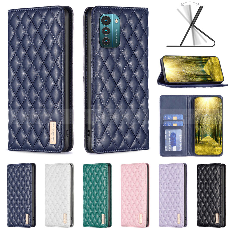 Funda de Cuero Cartera con Soporte Carcasa B11F para Nokia G21