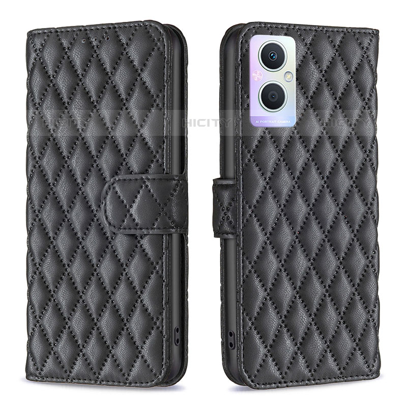 Funda de Cuero Cartera con Soporte Carcasa B11F para OnePlus Nord N20 5G Negro