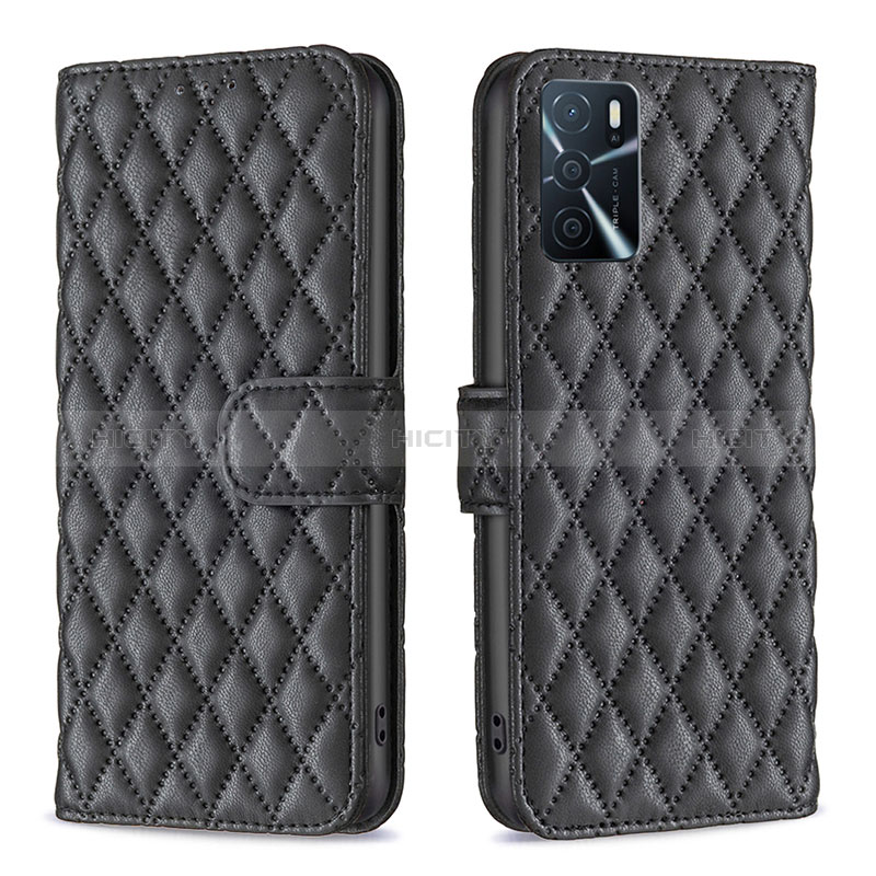 Funda de Cuero Cartera con Soporte Carcasa B11F para Oppo A16