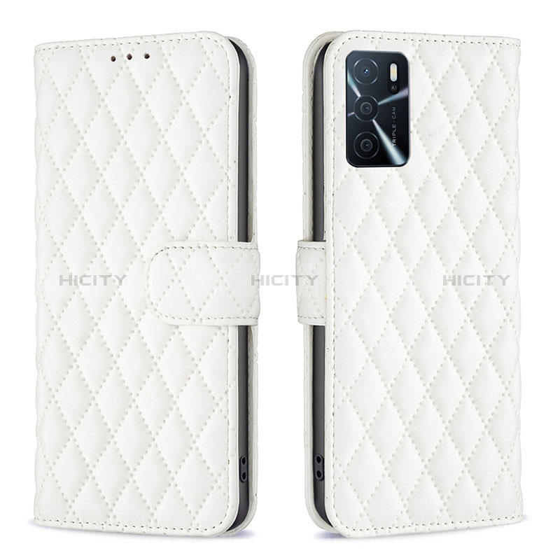 Funda de Cuero Cartera con Soporte Carcasa B11F para Oppo A16