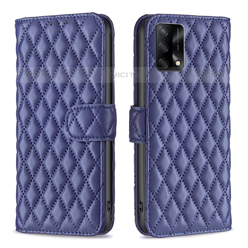 Funda de Cuero Cartera con Soporte Carcasa B11F para Oppo A74 4G