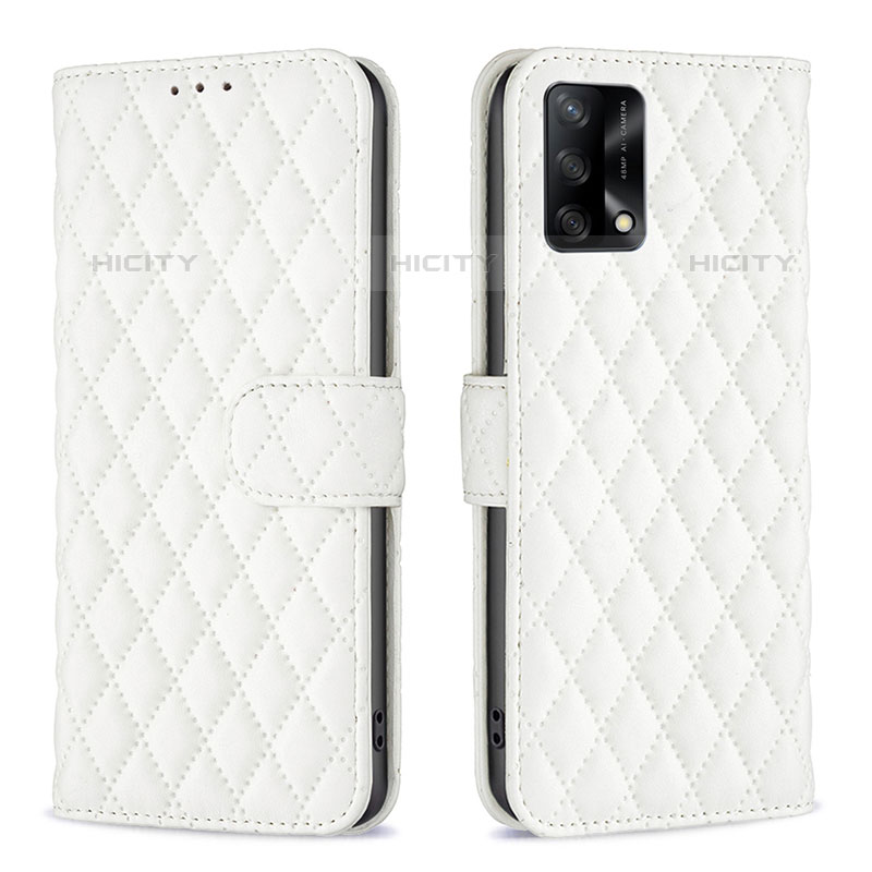 Funda de Cuero Cartera con Soporte Carcasa B11F para Oppo A74 4G