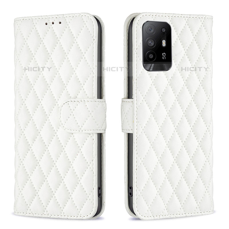 Funda de Cuero Cartera con Soporte Carcasa B11F para Oppo A94 5G